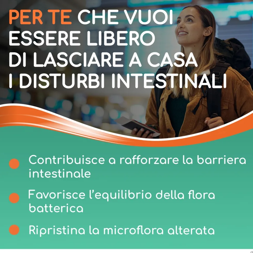 Yovis Caps Fermenti per l'Equilibrio Flora Intestinale, 10 Capsule