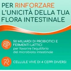 Yovis Caps Fermenti per l'Equilibrio Flora Intestinale, 10 Capsule