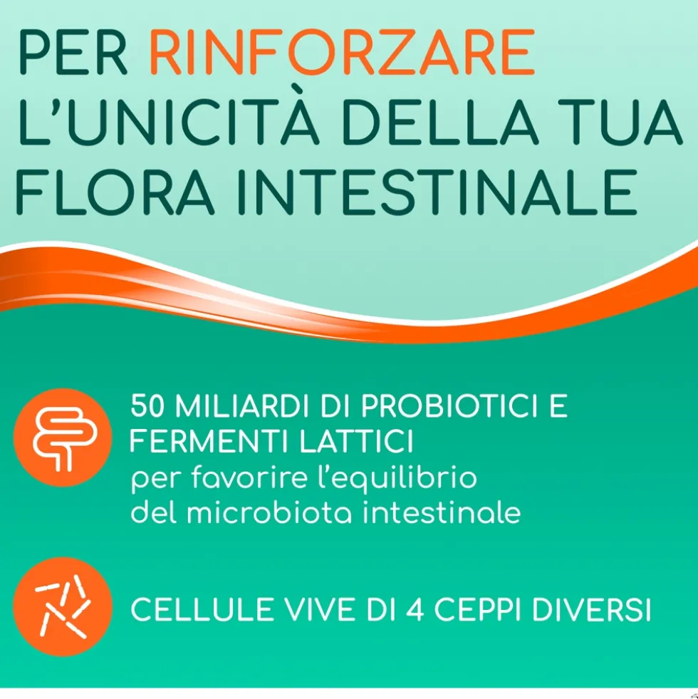 Yovis Caps Fermenti per l'Equilibrio Flora Intestinale, 10 Capsule