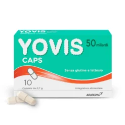 Yovis Caps Fermenti per l'Equilibrio Flora Intestinale, 10 Capsule