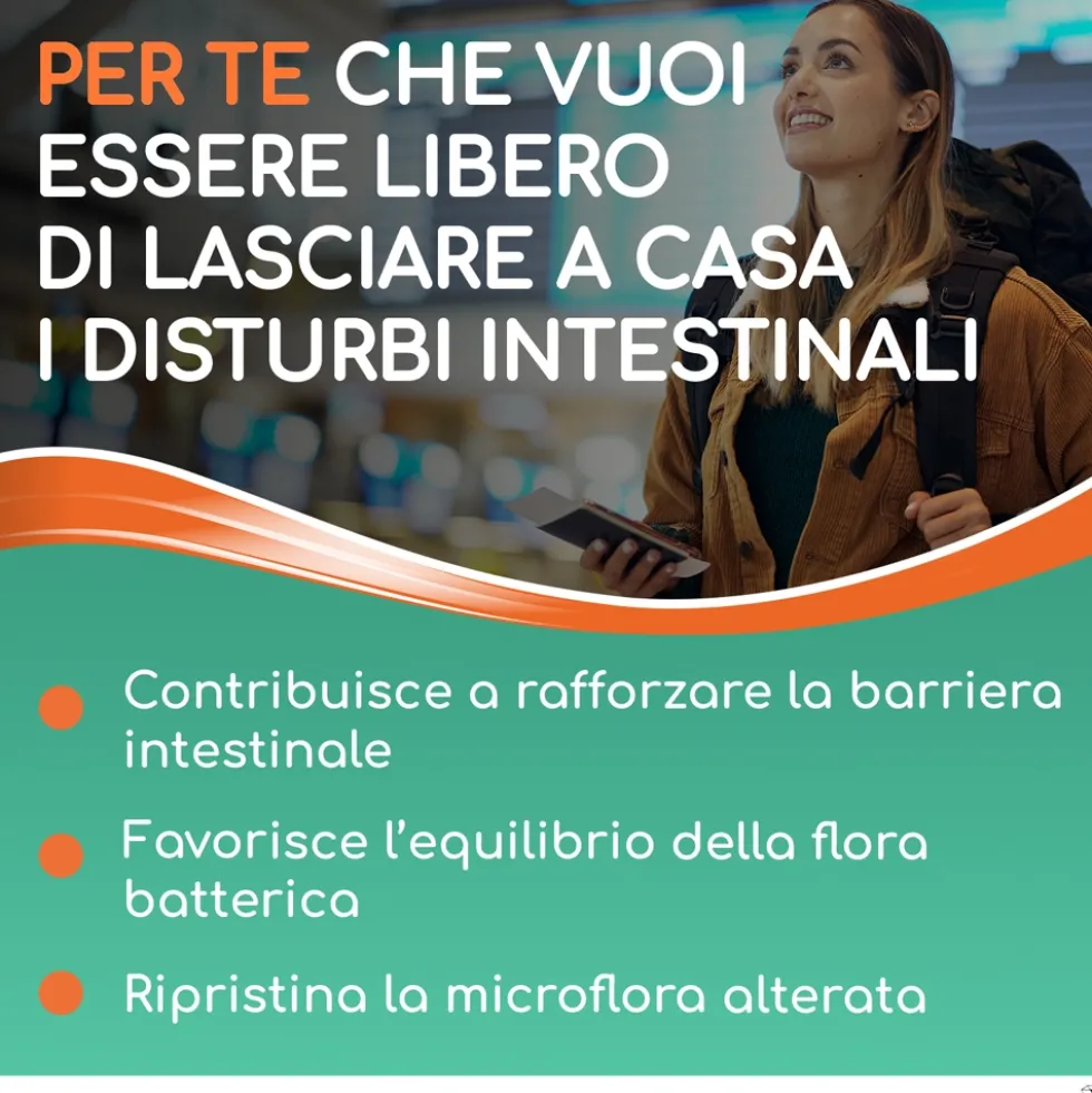 Yovis Fermenti Lattici Vivi per Equilibrio Flora Intestinale, 10 Flaconcini