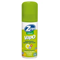 ZCare Natural Vapo - Spray repellente con oli essenziali per la protezione dagli insetti, 100 ml