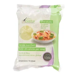 Zenpasta Spaghetti shirataki essiccati - Pasta di konjac per diete ipocaloriche, 250 g