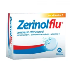 Zentiva Zerinolflu con Vitamina C Influenza e Raffreddore, 20 Compresse Effervescenti