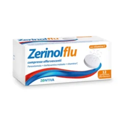 Zerinolflu Influenza e Raffreddore, 12 Compresse Effervescenti