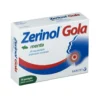 Zerinol Gola Menta 20mg Ambroxolo Cloridrato per Mal di Gola Acuto, 18 Pastiglie