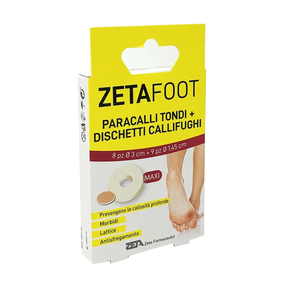 Zeta Farmaceutici ZetaFoot - Paracalli Tondi + Dischetti Callifughi