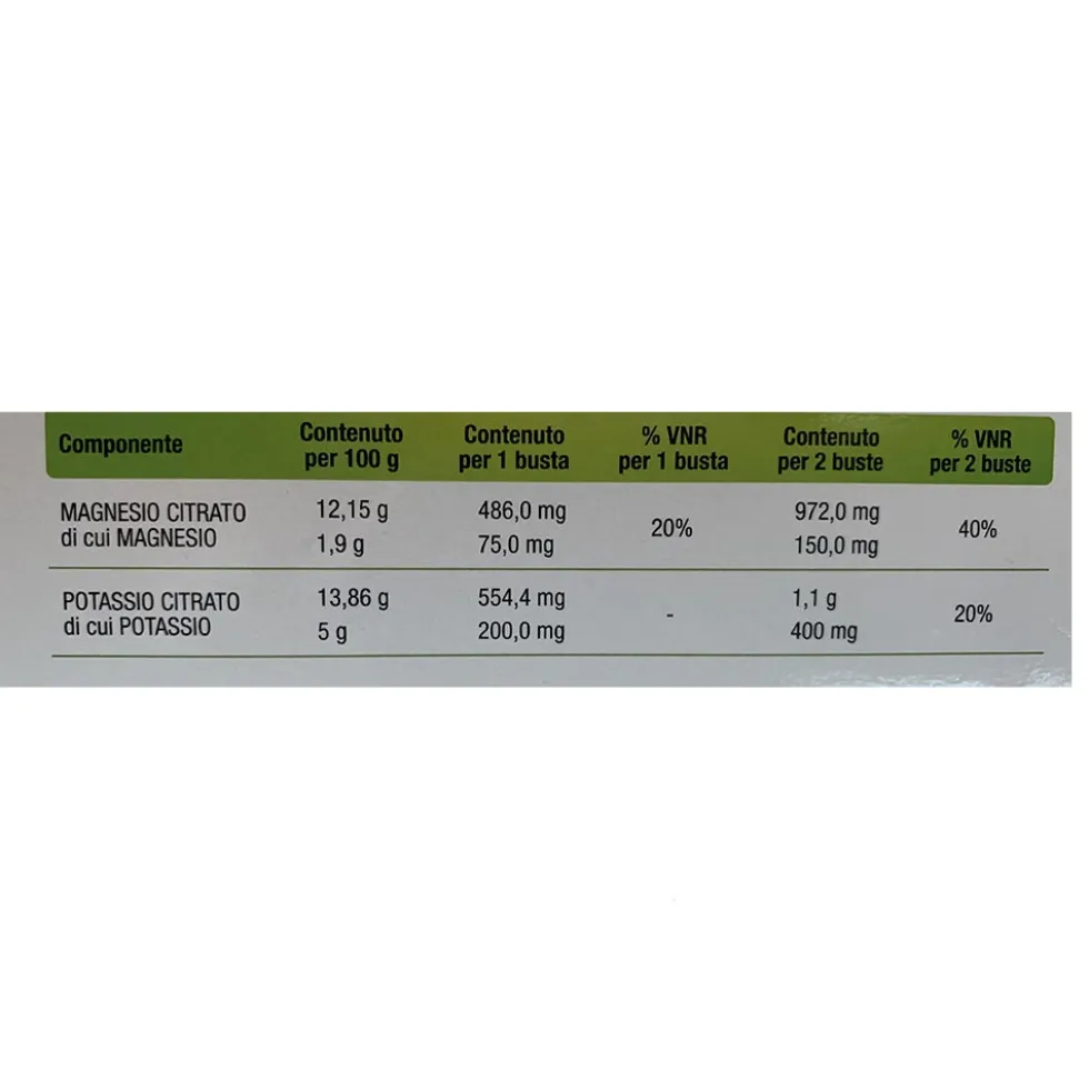 Zeta Farmaceutici Zetavit - Magnesio E Potassio Integratore Alimentare, 24 Buste