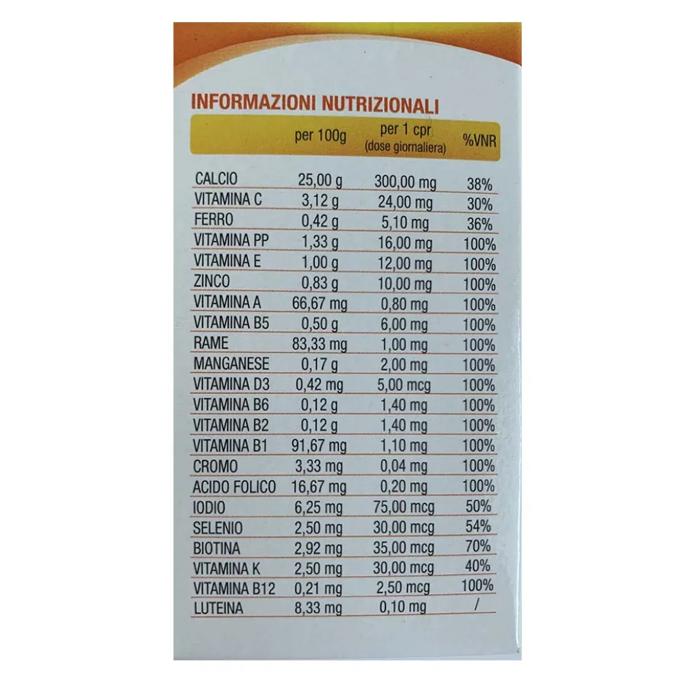 Zeta Farmaceutici Zetavit - Multivitaminico Multiminerale, 42 Compresse
