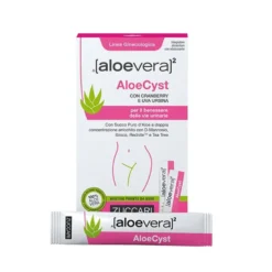 Zuccari Aloevera2 - AloeCyst Integratore Alimentare, 15 Bustine Da 10ml
