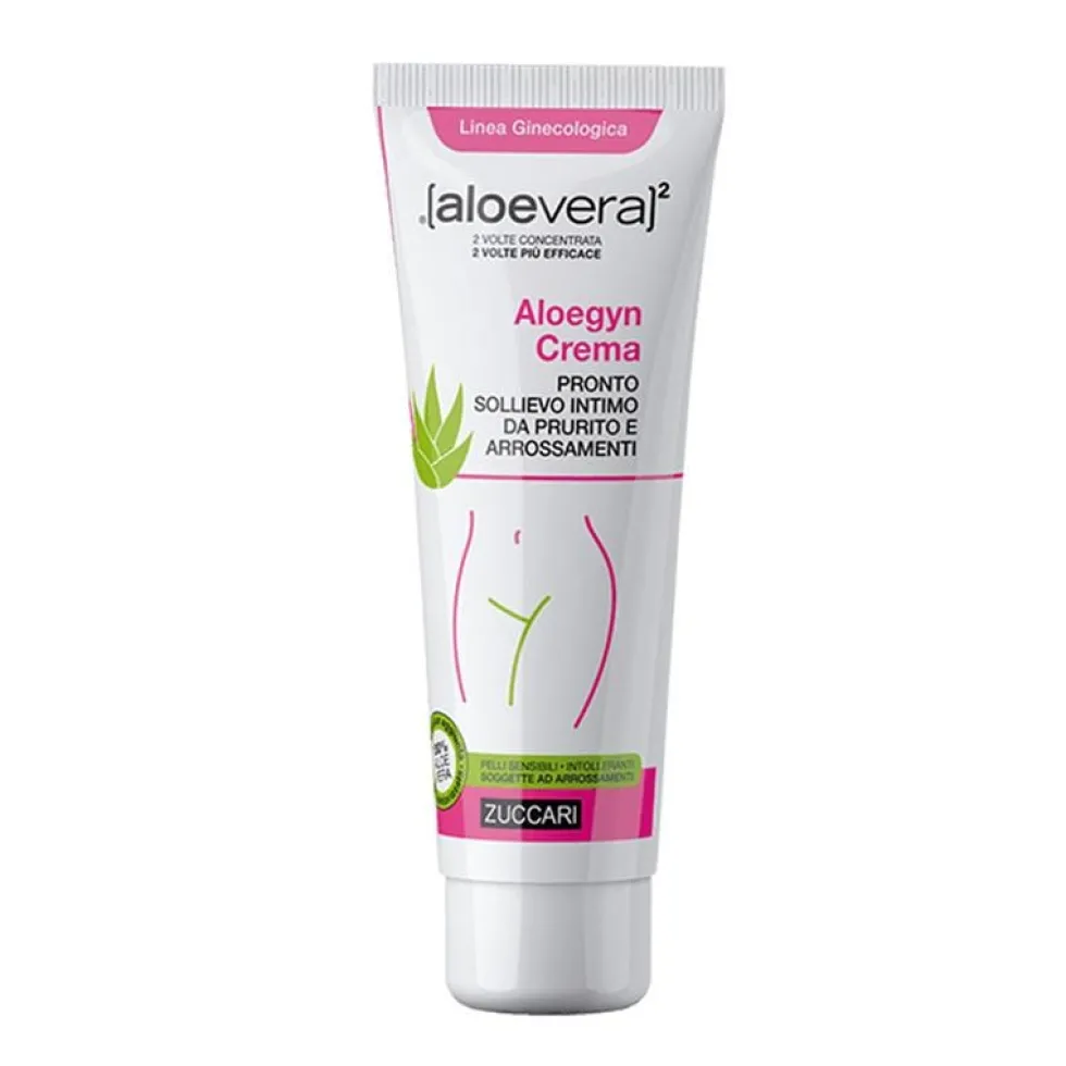 Zuccari Aloevera2 - Aloegyn Crema Prurito Intimo, 50ml