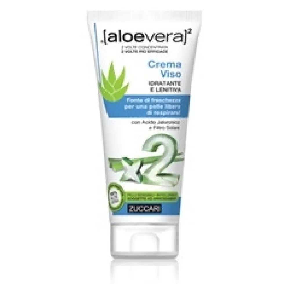 Zuccari Aloevera2 - Crema Viso Idratante Lenitiva, 50ml