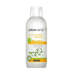 Zuccari AloeVera2 - Succo Puro D'Aloe + Enertonici Integratore, 1litro