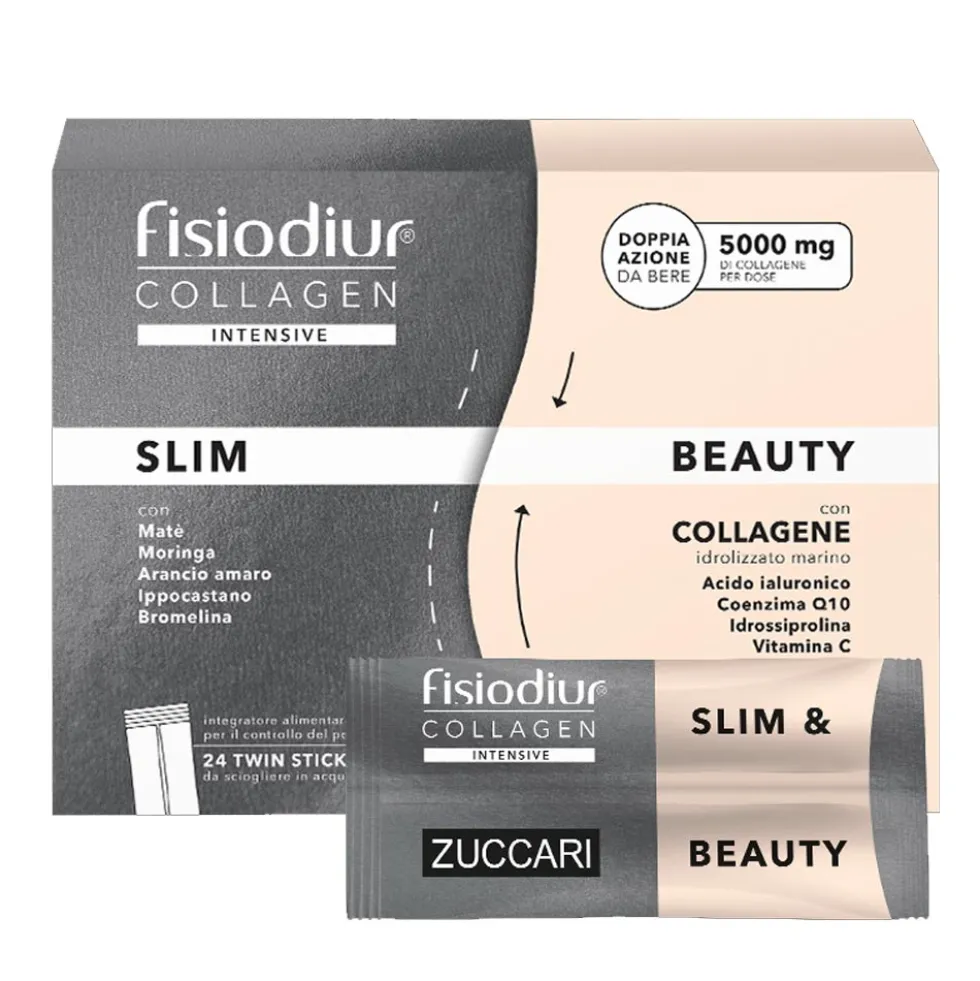 Zuccari Fisiodiur Collagen - Intensive Slim & Beauty, 24 stick pack