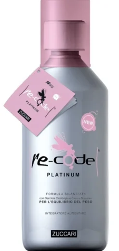 Zuccari ReCode Platinum Integratore per il Controllo del Peso Corporeo, 500ml