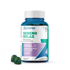Zymerex Sereno Relax - Integratore per il rilassamento e il benessere mentale, 60 gommose