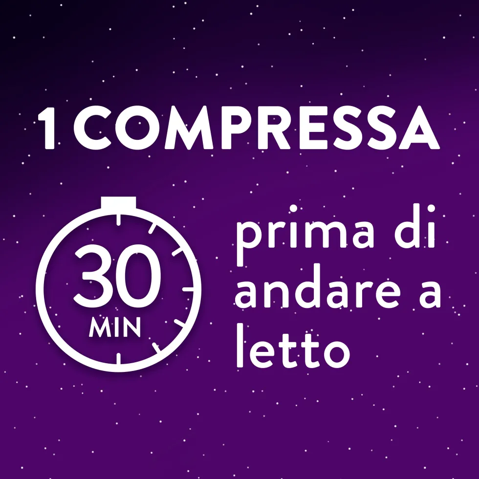 ZzzQuil Sonno Tutta la Notte Integratore per Favorire l'Addormentamento, 28 Compresse